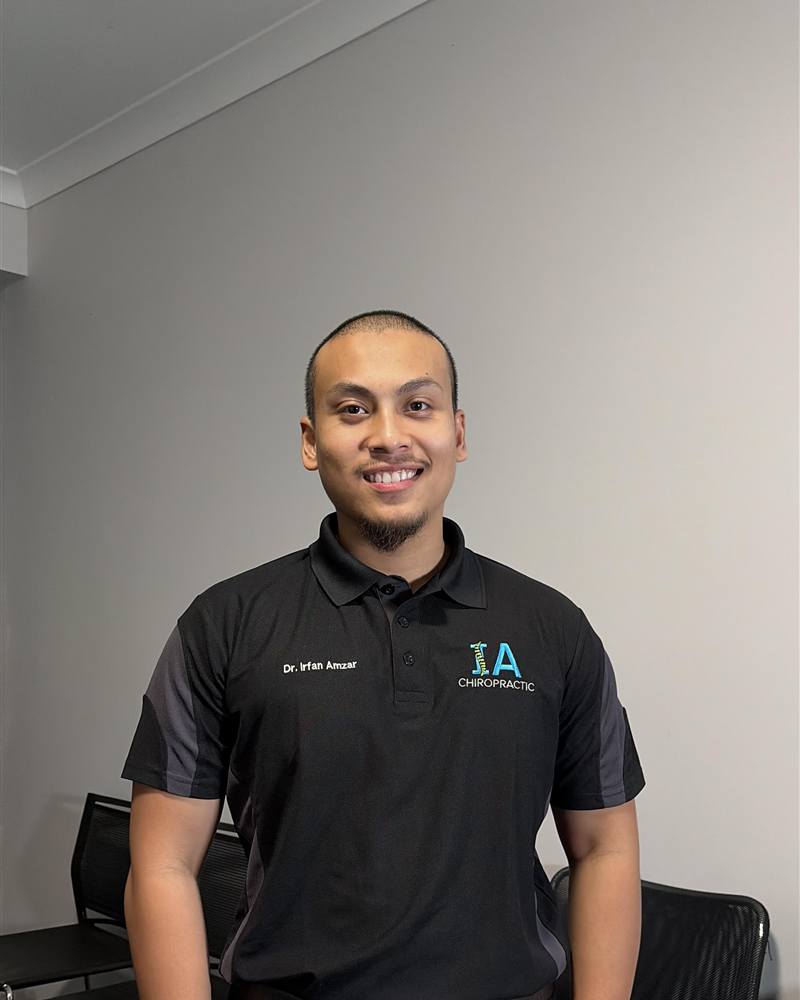 Dr Irfan Amzar, Masters-qualified Chiropractor and founder of IA Chiropractic in Thornlie